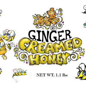 Ginger Creamed Honey 8oz