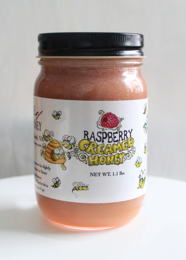 Raspberry Creamed Honey