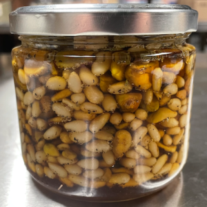 Mediterranean Delight- Herb infused nuts in honey
